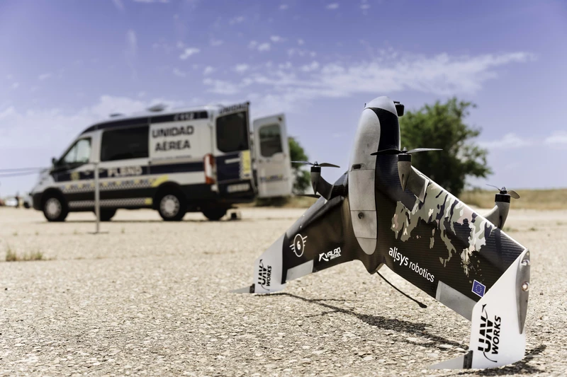 En Ocaña, en el marco de Expodrómnica, se han realizado numerosas demostraciones con drones. Foto: Enaire